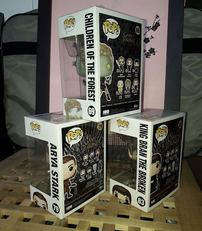 Lot de 3 Funko Pop Game Of Thrones GOT 69 79 83 - photo numéro 6