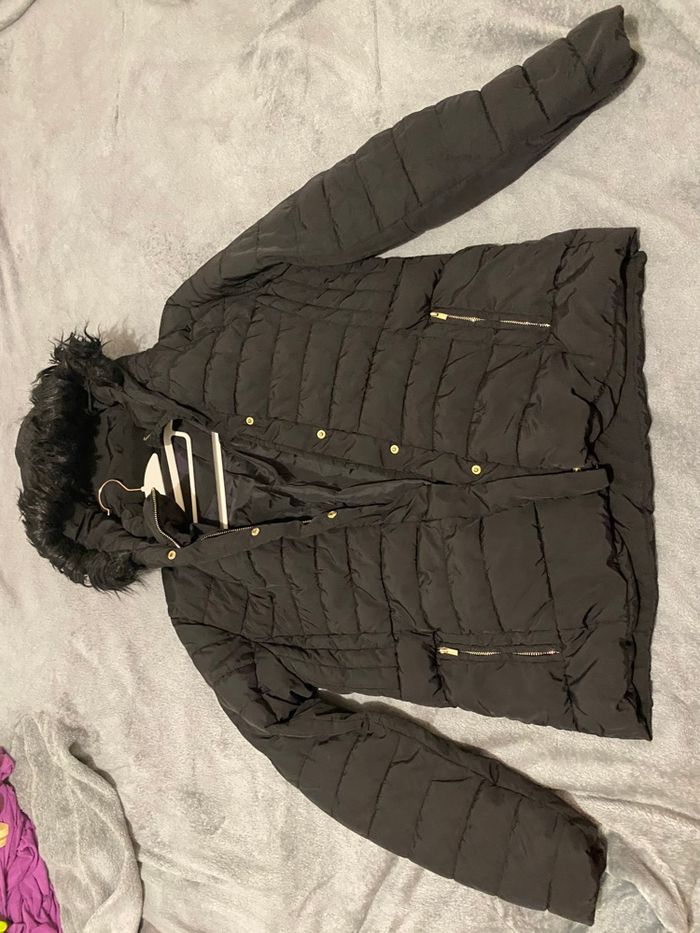 Parka Promod à fausse fourrure - photo numéro 5