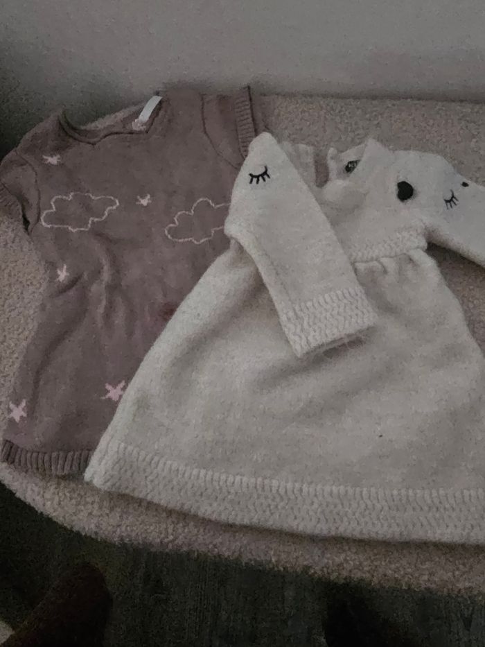 Lot de robes bébé 1 mois