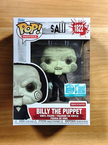 Funko Pop! Movies - Billy The Puppet 1822 (SAW) - Limitée 9500 Pcs