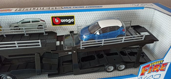 Camion transporteur burago neuf - photo numéro 3