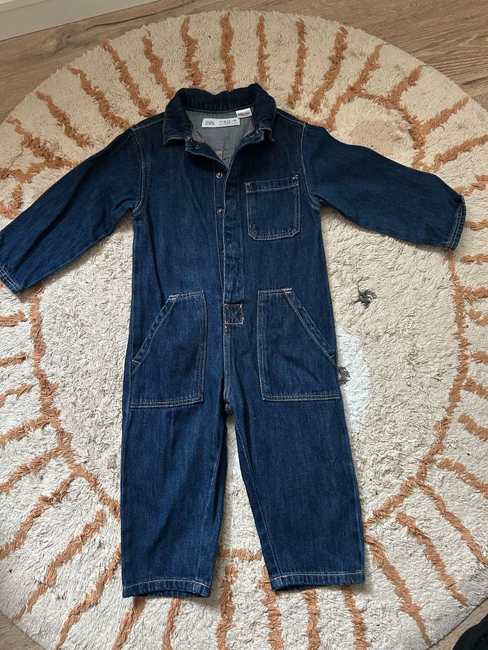 Salopette en jean Zara