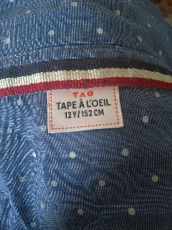Chemise Tape à l'Oeil 12 ans - photo numéro 3