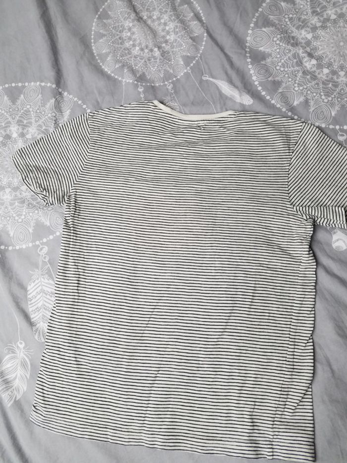 T shirt manches courtes à rayures TAO - photo numéro 4