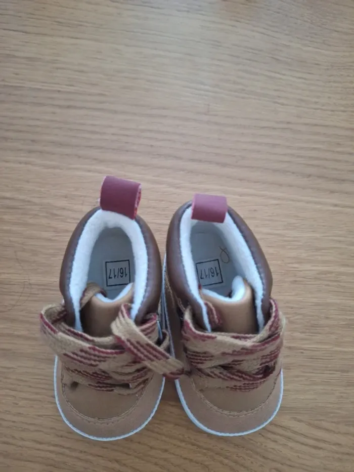 Chaussure marron à lacets - photo numéro 2