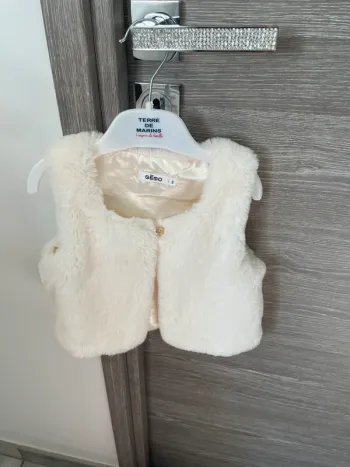 gilet sans manche bb fille