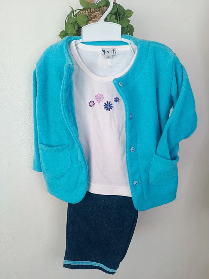 🌸 Mignon ensemble Minoti taille 18-23mois - photo numéro 4