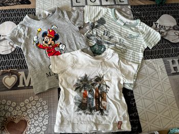 Lot de tee shirt bébé garçon