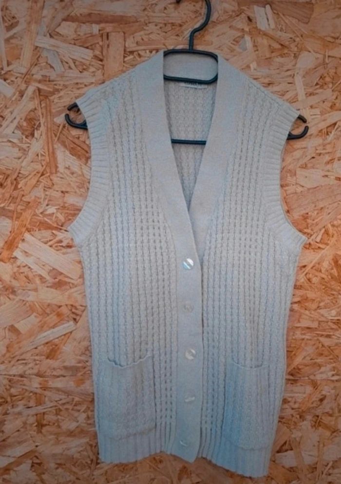 Veste cardigan sans manches 💞