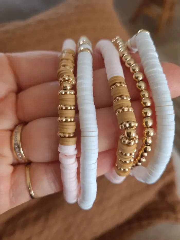 Semainier 7 bracelets perles polymere - photo numéro 6