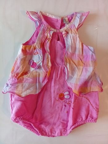 Bodi grenouillère fille