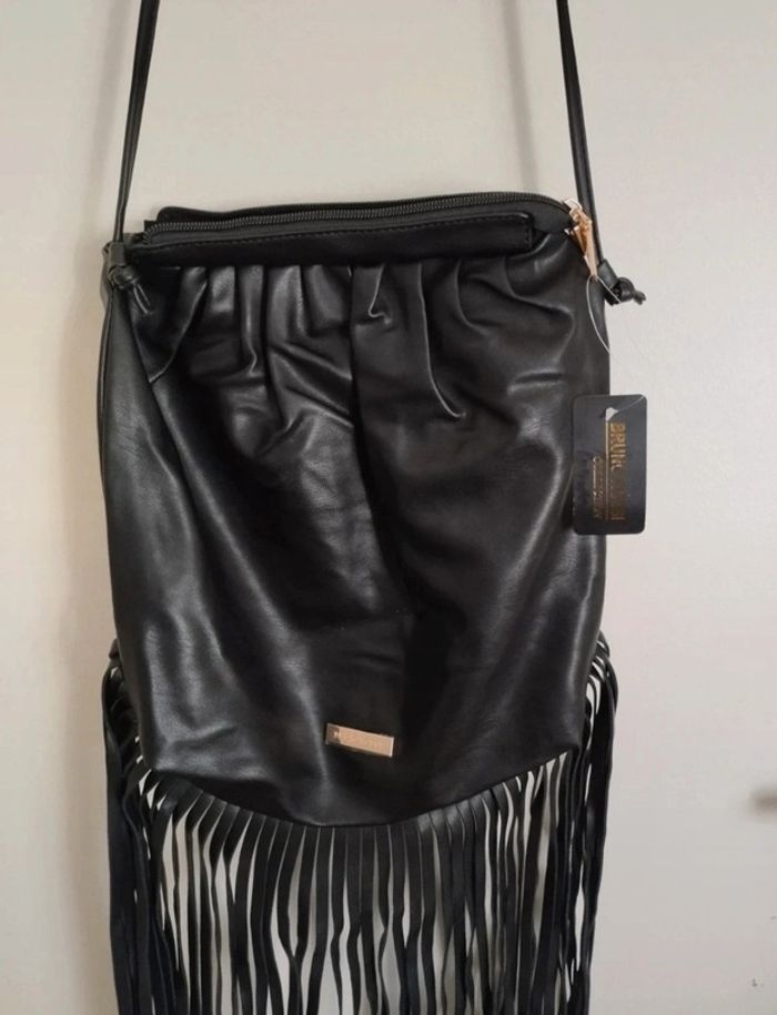 Magnifique sac bandoulière a franges - photo numéro 2