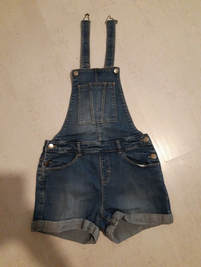 Salopette short 14 ans