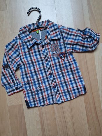 Chemise carreaux