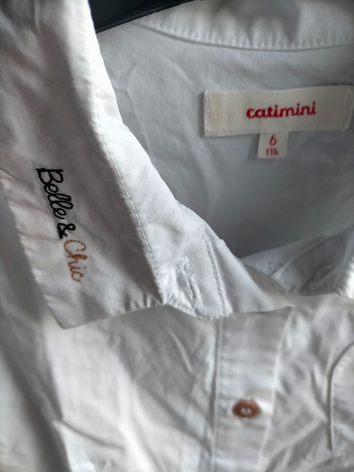 Très belle chemise Catimini 6 ans - photo numéro 2