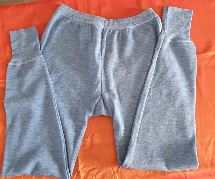 Caleçon long tribo Thermic – bleu clair – Fabriqué en France – T4 - photo numéro 2