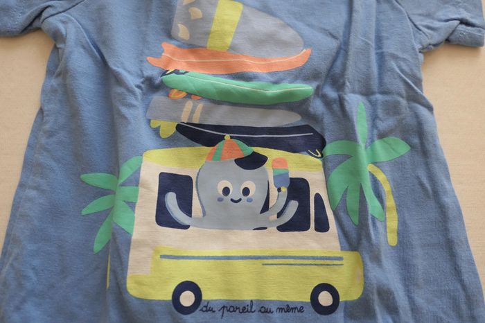 Tee-shirt manches courtes 6 mois - photo numéro 2