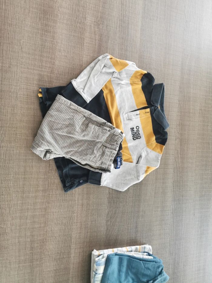 Polo et pantalon chino garçon 6 ans okaidi