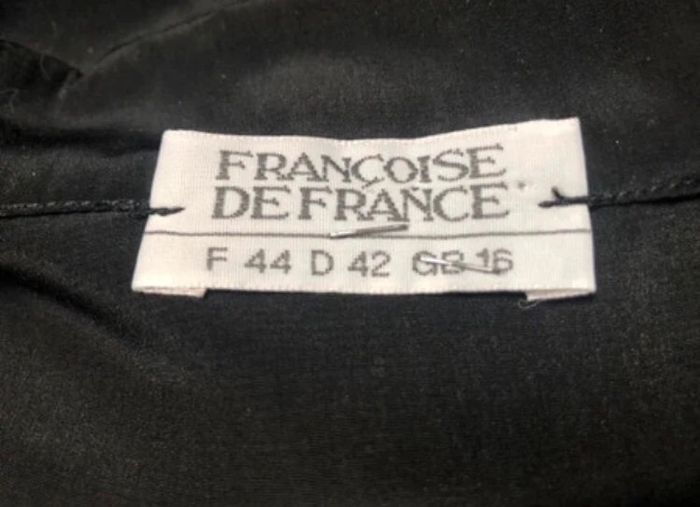Vintage baroque pattern shirt / Chemise vintage motif baroque Françoise de France - photo numéro 12