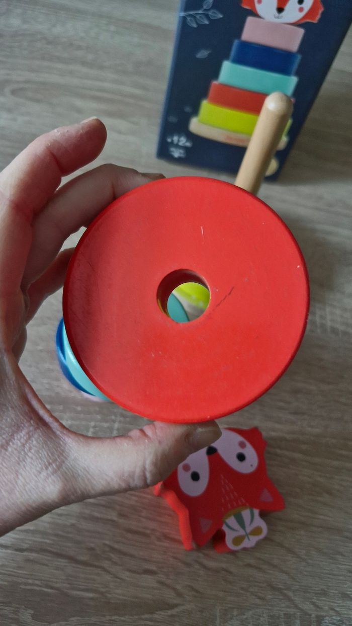 Renard empilable en bois Baby Forest de Janod - photo numéro 8