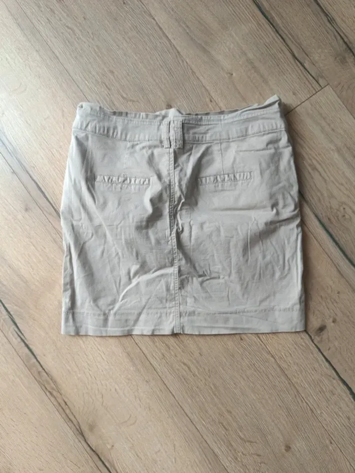 Jupe beige T38 - photo numéro 2