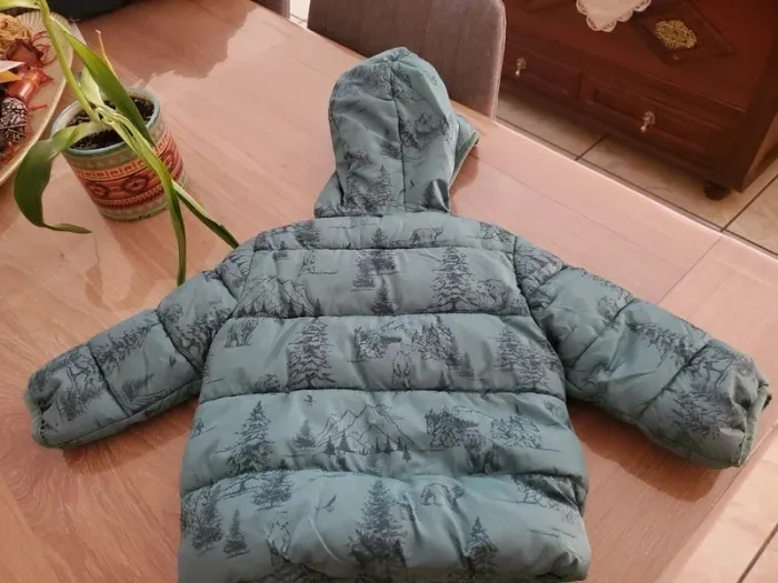 Doudoune fourrée avec capuche Tex taille 18 mois - photo numéro 5