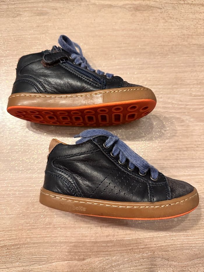 🌸 Chaussures en cuir montantes pour bébé garçon en cuir 🌸 - photo numéro 7