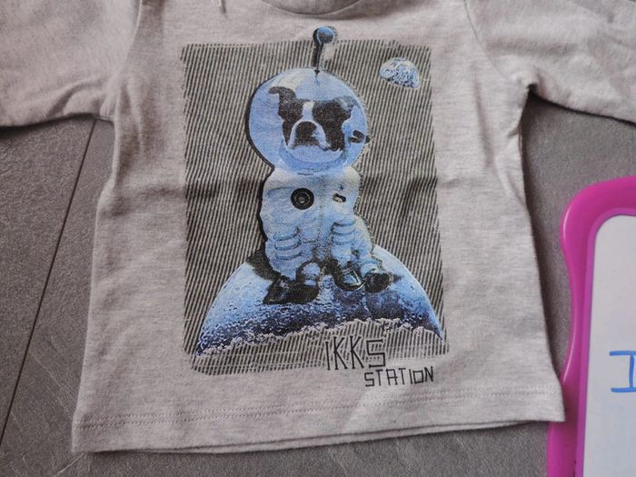 tee shirt IKKS taille 3 mois - photo numéro 2