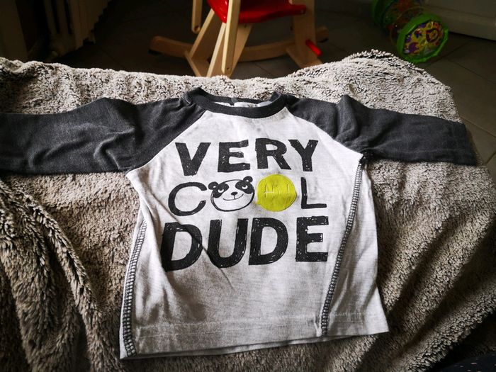 T-shirt manches longues 3 mois