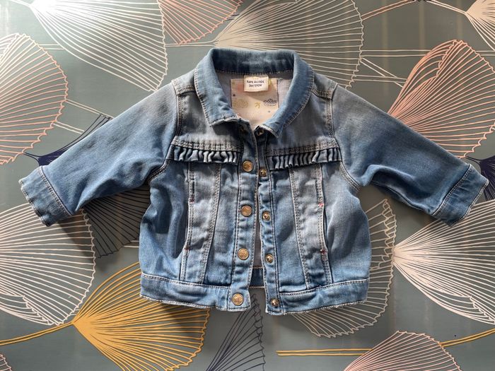 Veste en jean bébé fille