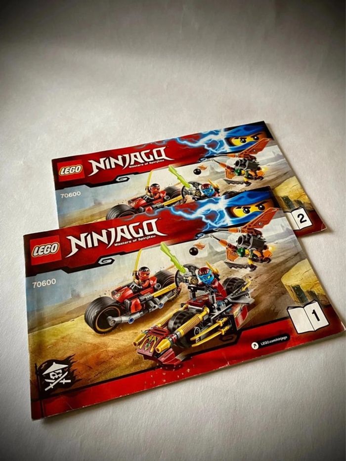 LEGO Ninjago 70600 - La Poursuite en Moto des Ninja - Très Bon état - Complet avec notice - photo numéro 9