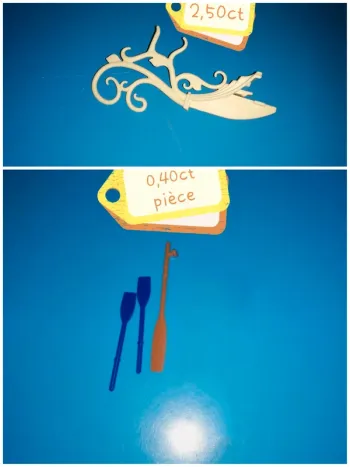 Thème* pièce détachée / bateau fée - rames