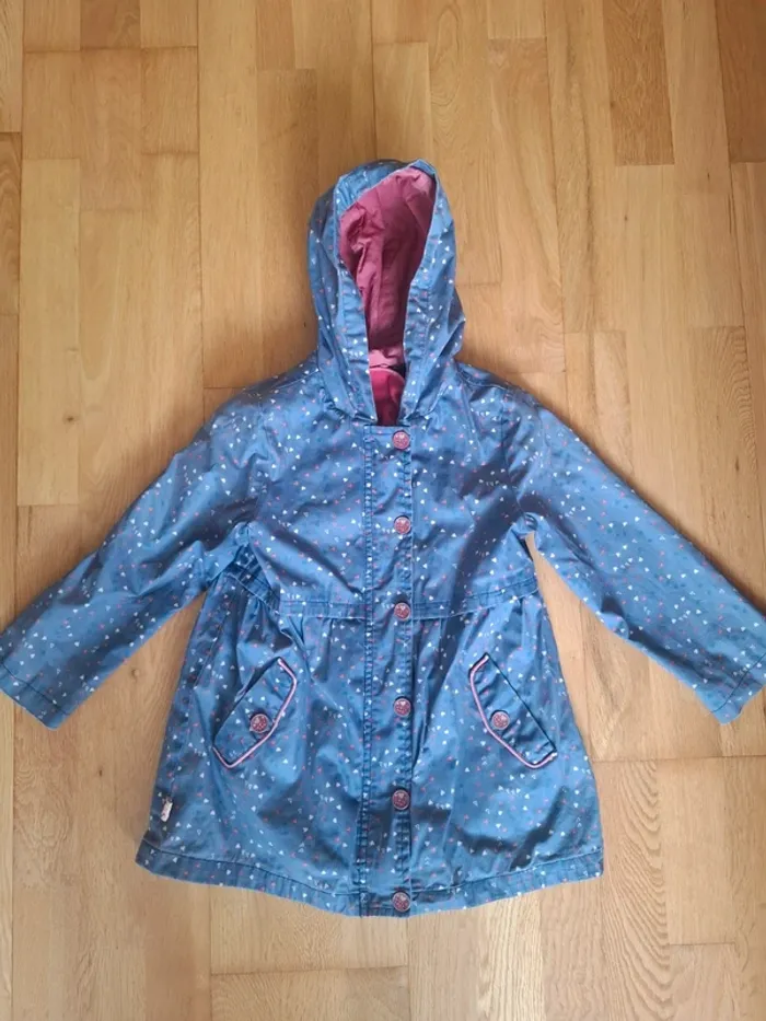 Manteau type imperméable/coupe vent/ciré - photo numéro 8