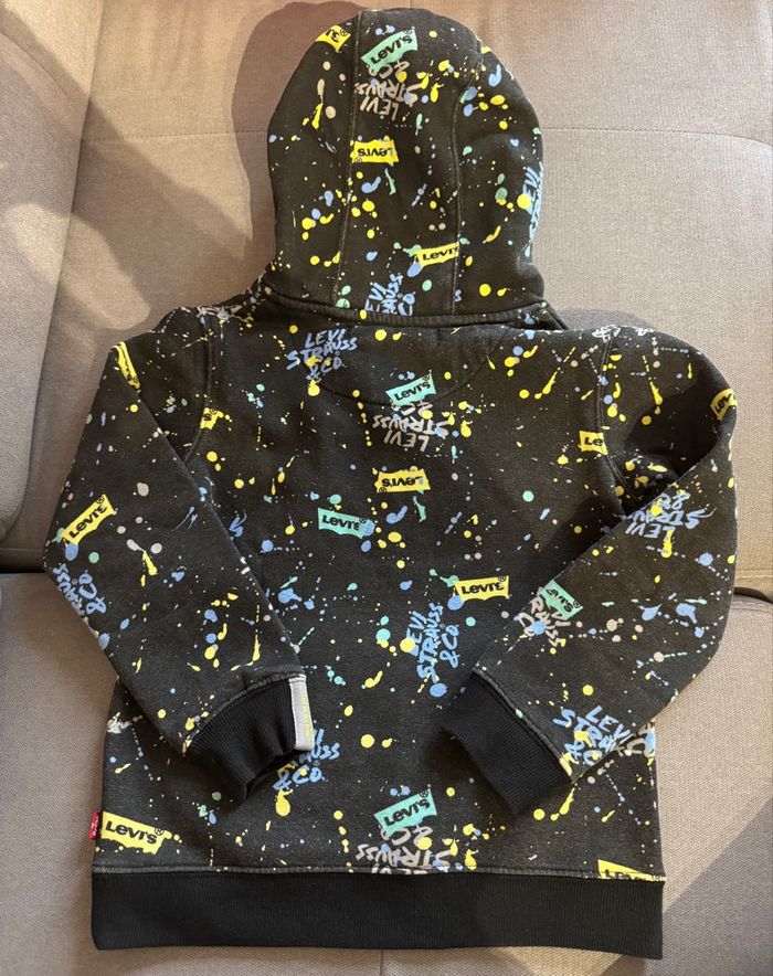 Superbe Sweat capuche Levi’s  6 ans Garçon - photo numéro 3