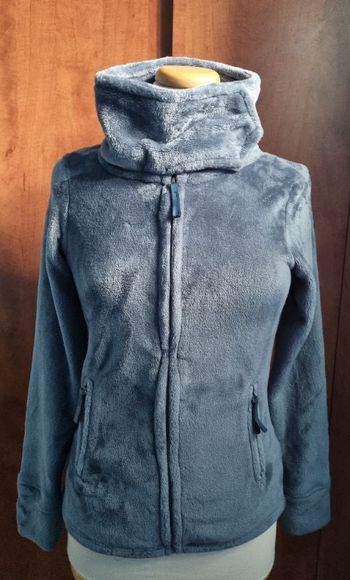 Veste zippée d'hiver doux et chaud taille S