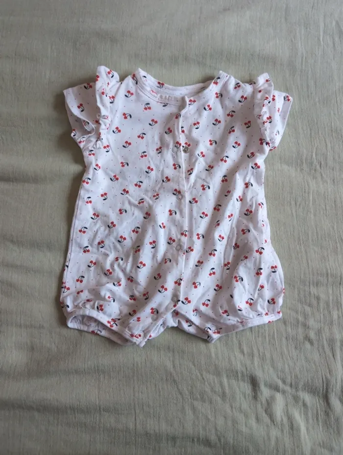 Combishort Vertbaudet 3 mois