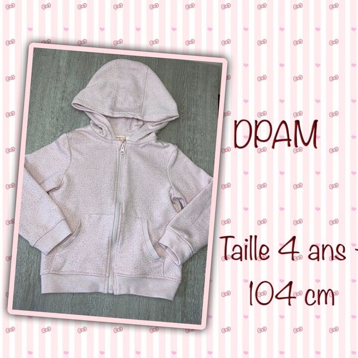 Veste de jogging- taille 104 cm