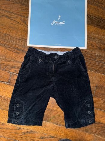 Bermuda velours Jacadi  2 ans