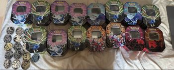 Tin box Pokémon vides