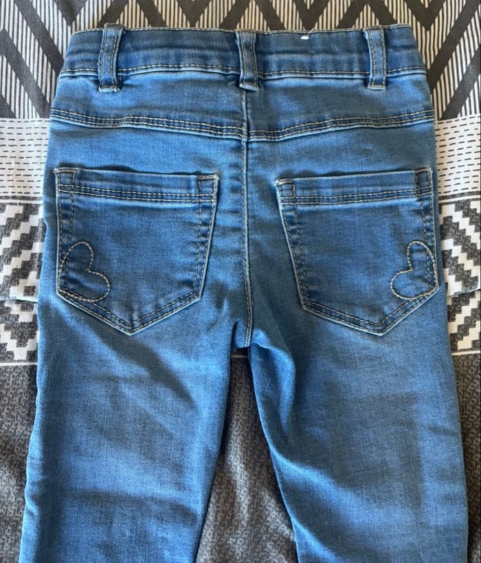 Jean coton fille 94cm verbaudet - photo numéro 2