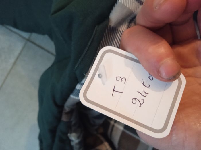 Parka à capuche amovible neuf étiquette achat - photo numéro 4