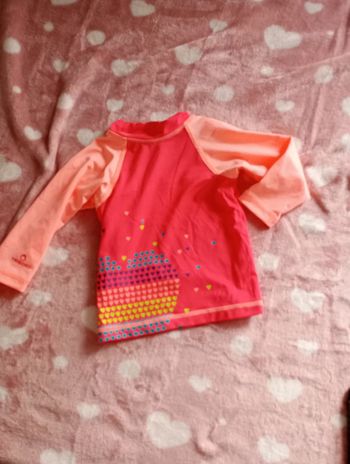 T-shirt piscine plage 6 mois