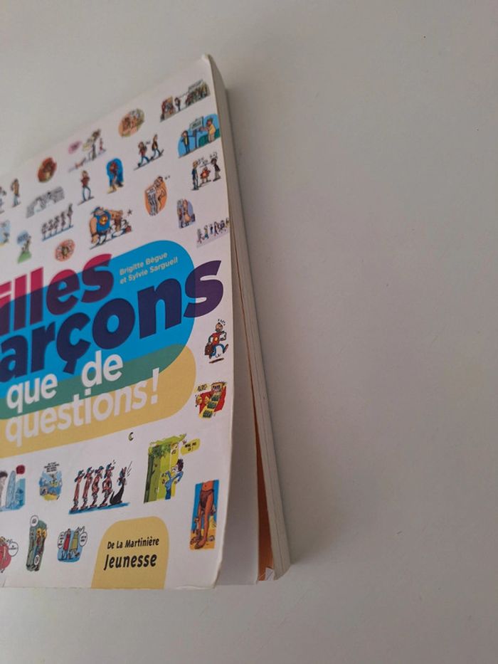 Livre filles garçons que de questions - photo numéro 2