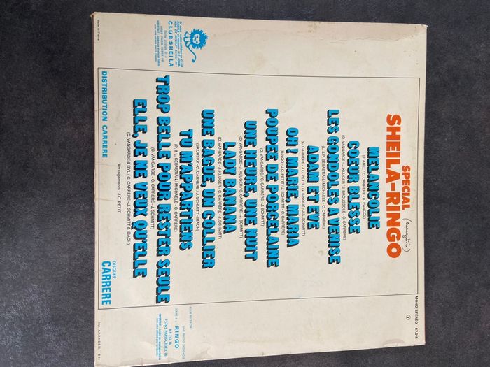 Vinyle 33 tours spécial Sheila et Ringo - photo numéro 5