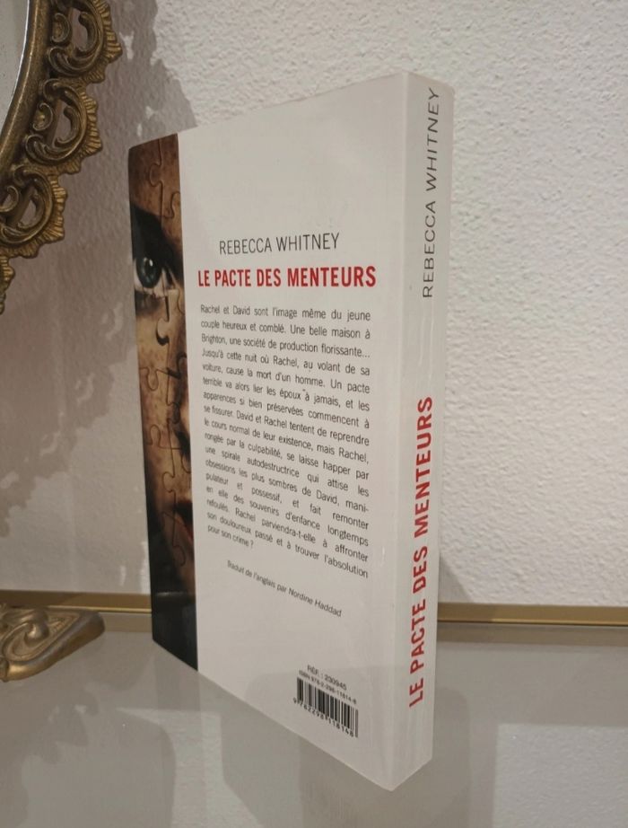 Livre 📖 Le pacte des menteurs Rebecca Whitney - photo numéro 2