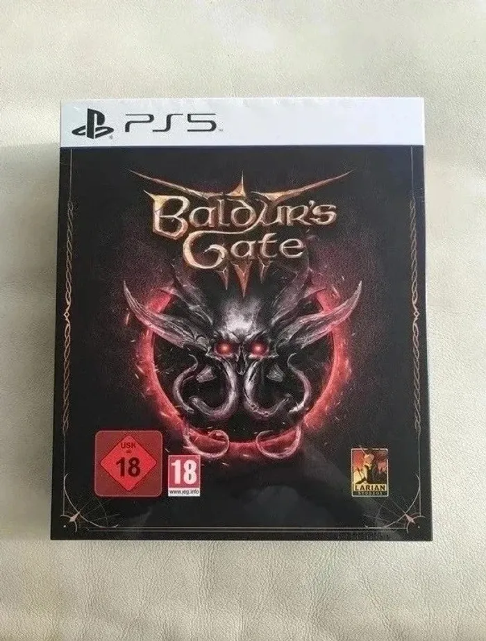 Baldur's Gate 3 Deluxe Edition Collector Playstation 5 PS5 Neuf Sans Jeu