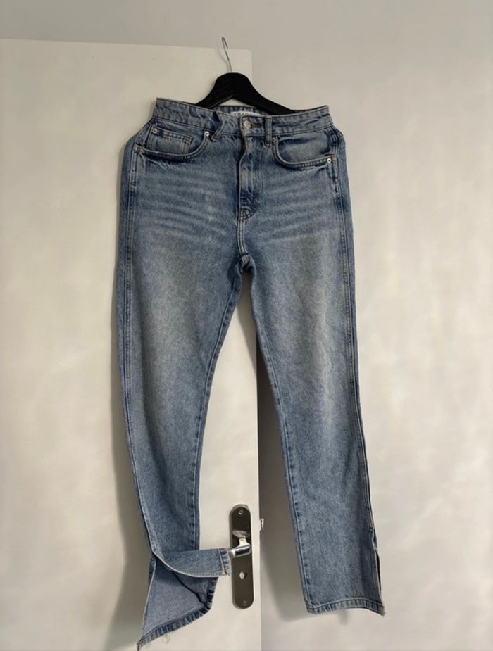 Jean fille avec fentes T 36