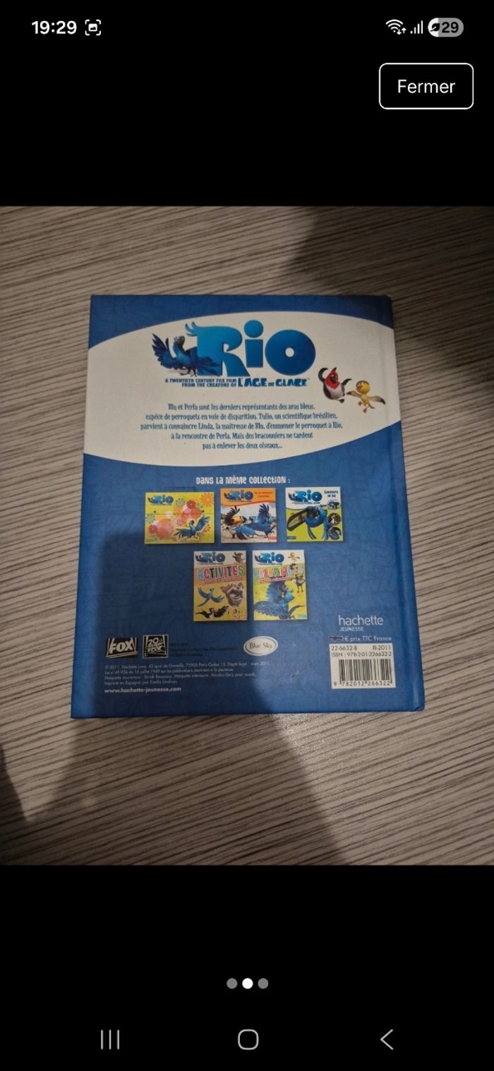 Rio L'album du film - photo numéro 2