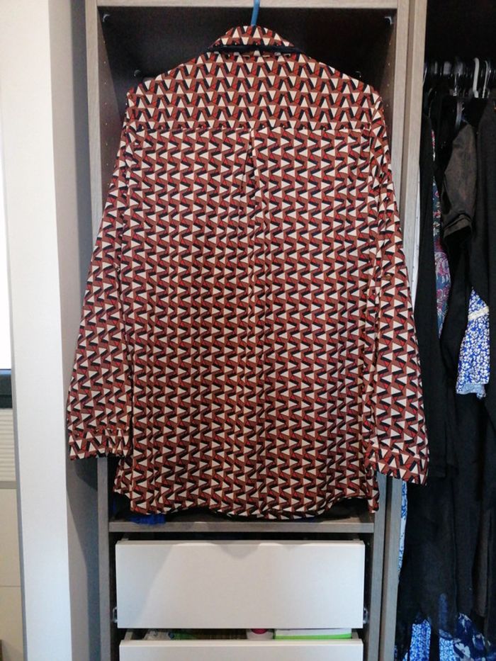 Chemisier rétro avec liens encolure - photo numéro 5