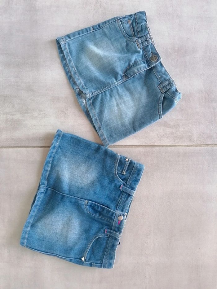 Jupe en jean fille 4ans en lot ou l'unité